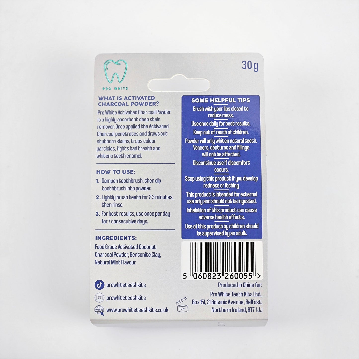 Activated Charcoal Teeth Whitening Powder-3