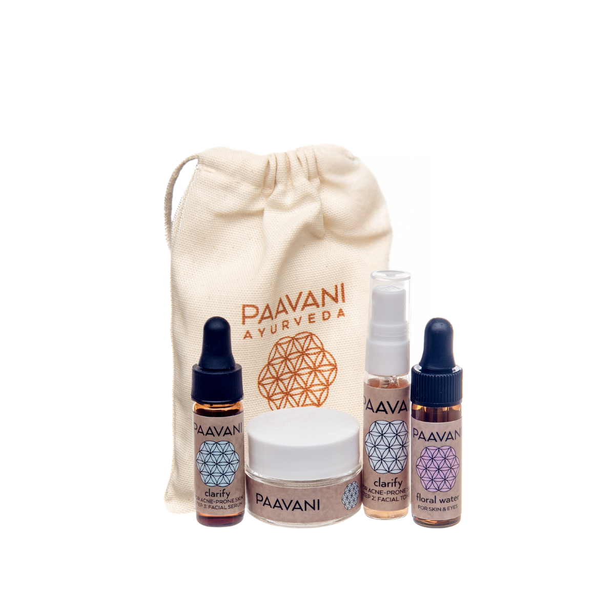Sample Size Ayurvedic Skincare Kits | Mini Trial Sets for All Skin Types-6