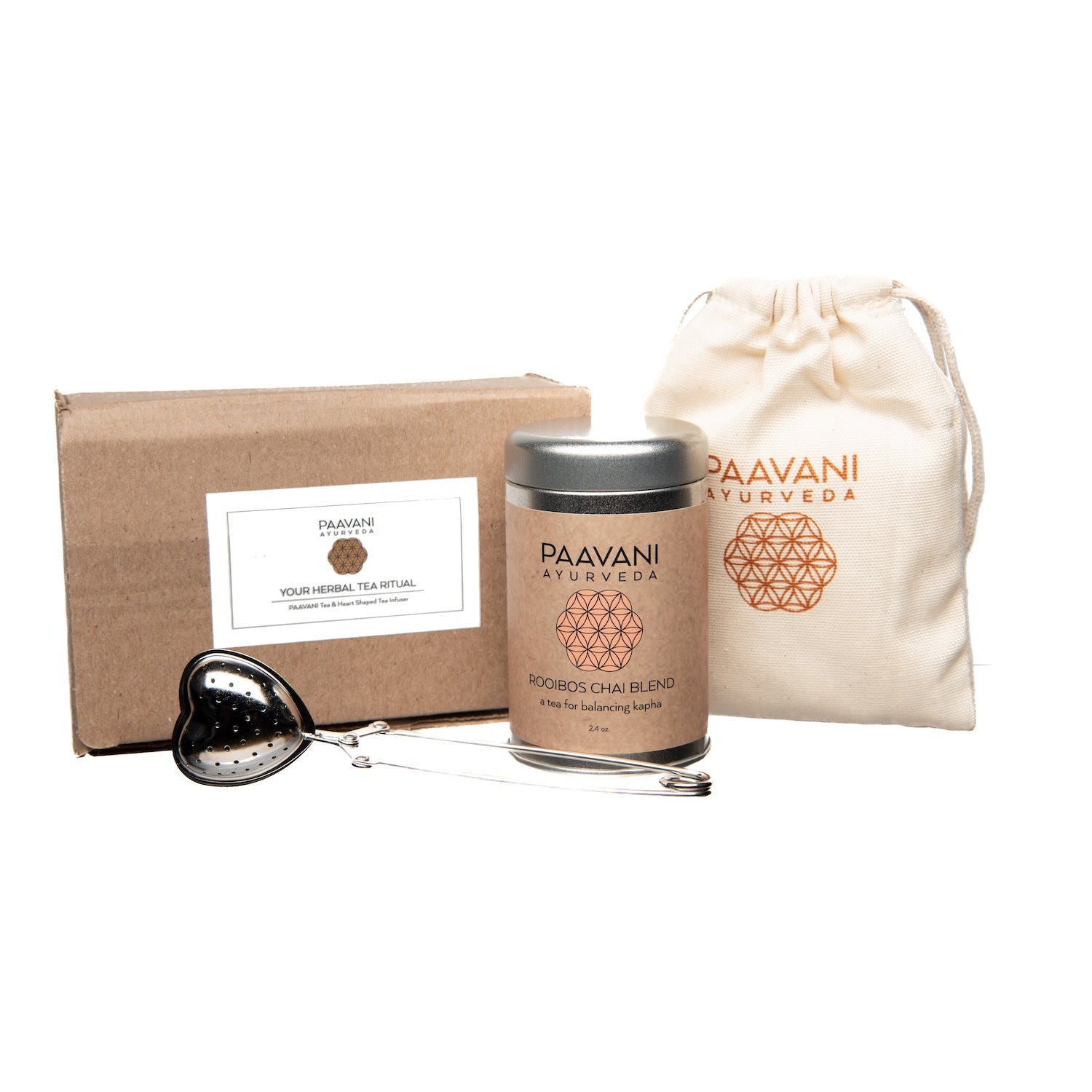 Your Herbal Tea Ritual | Organic Loose-Leaf Tea & Heart Infuser-2