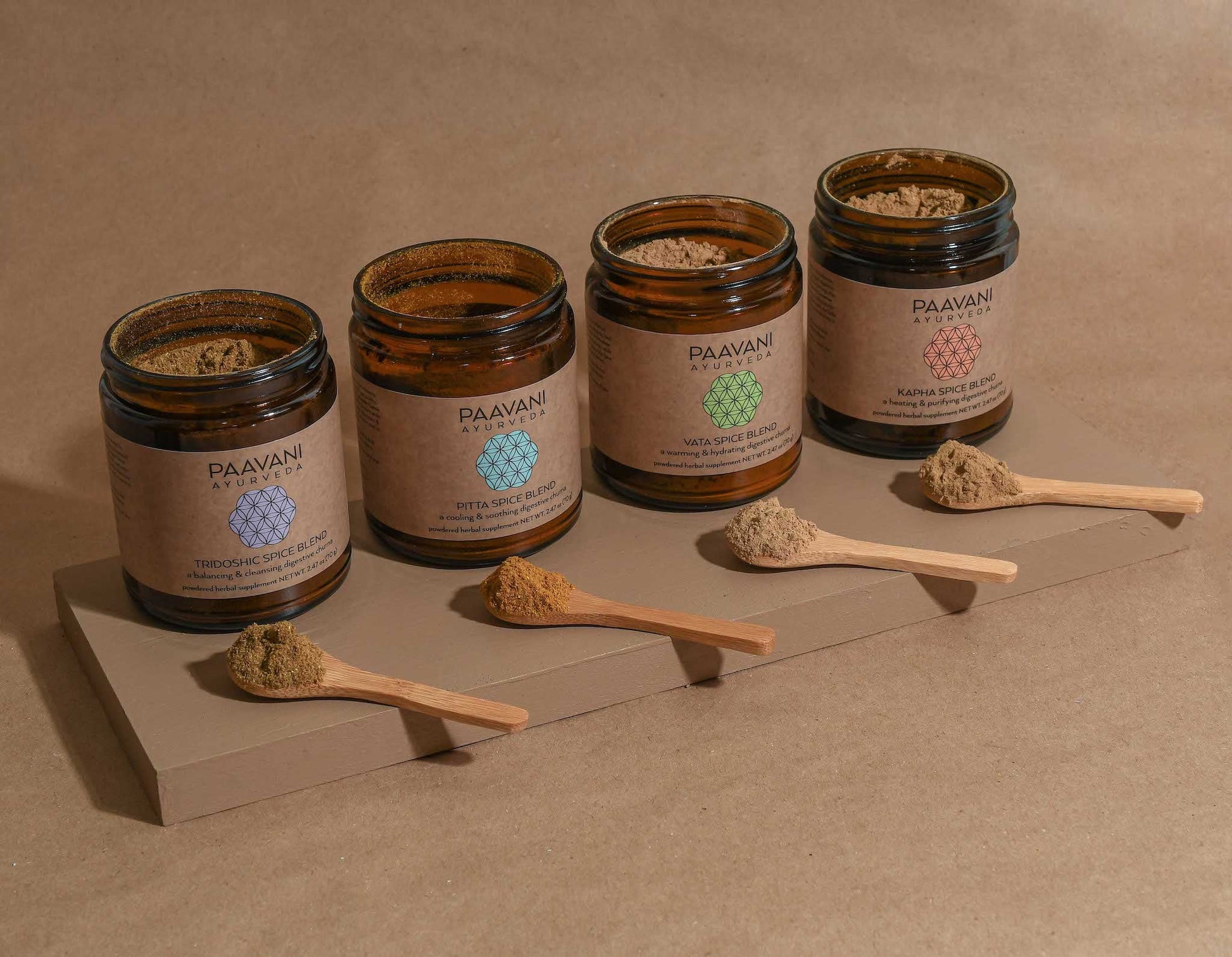 Spice Blend Stack | Dosha-Specific Digestive Churna Collection-2