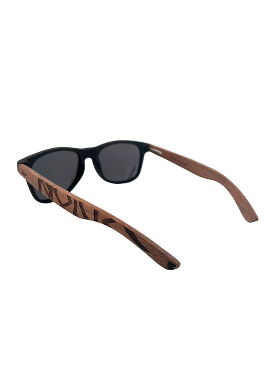 Eyewood | Engraved wooden sunglasses - Viking Runes - Norway