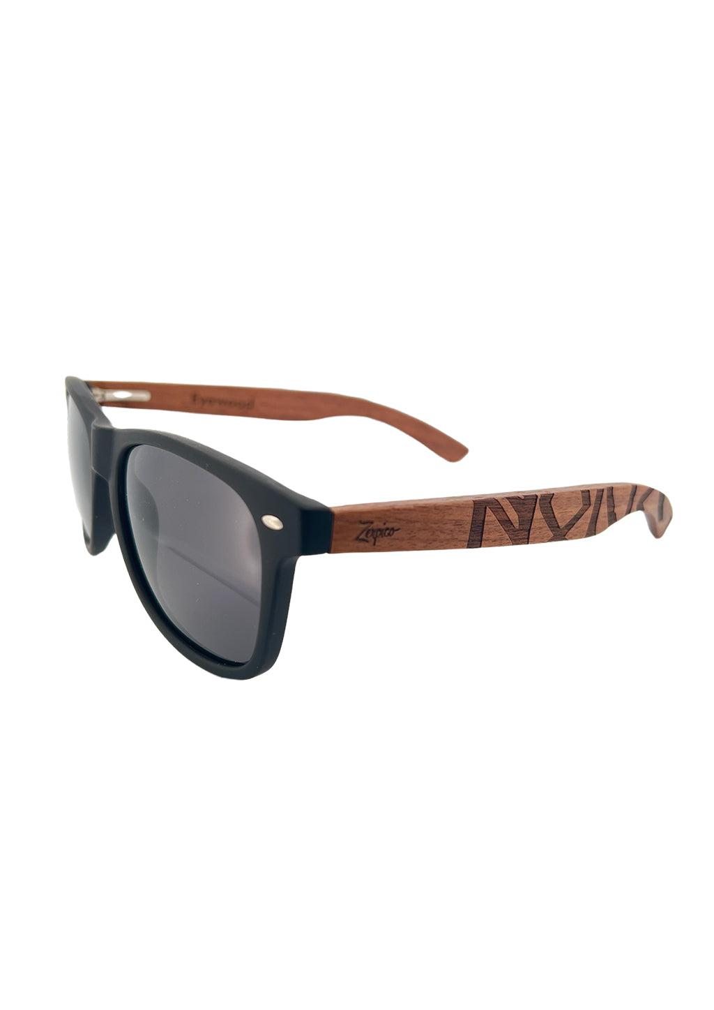 Eyewood | Engraved wooden sunglasses - Viking Runes - Norway