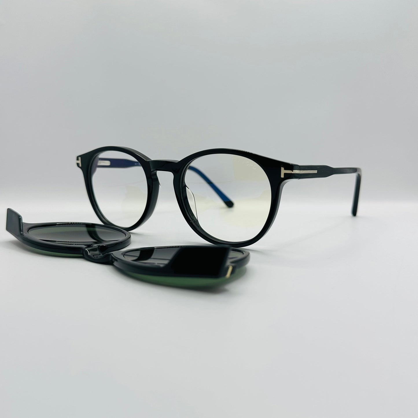 Tom Ford Eco TF5823-B 052 Blue Control With Clip On-5