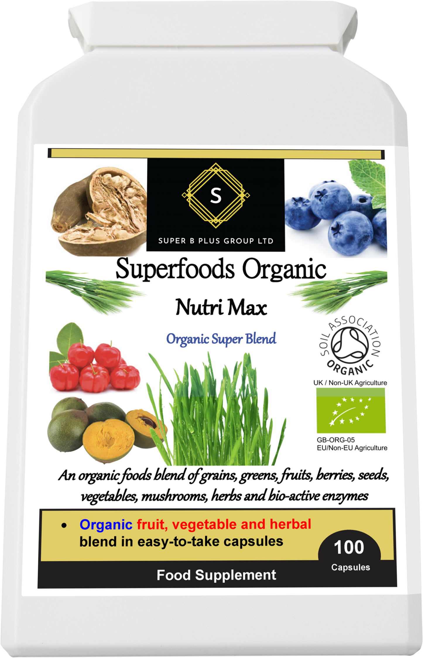 Superfoods Organic Nutri Max-3