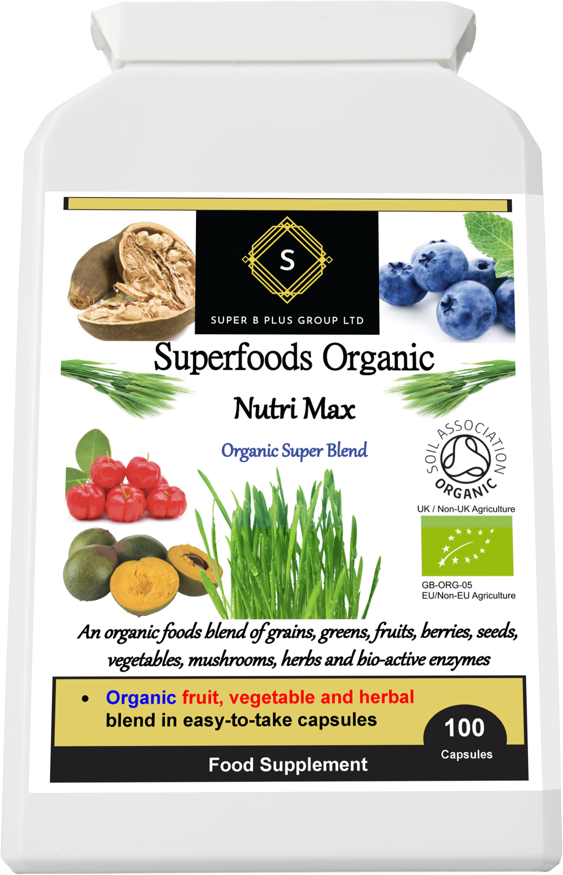 Superfoods Organic Nutri Max-3