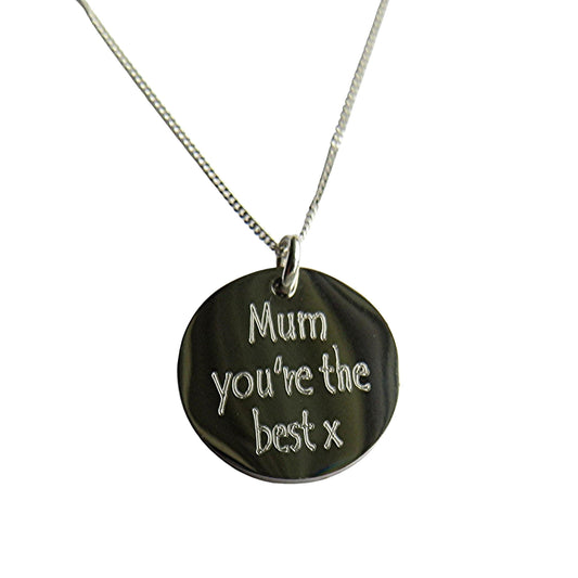 Personalised Necklace With Your Words Gift-0