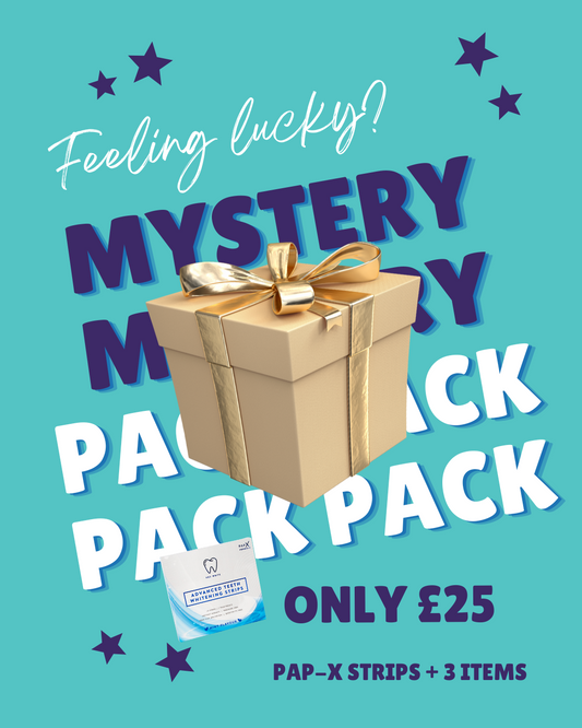 PAP-X Teeth Whitening Strips + 3 Items Mystery Pack-0