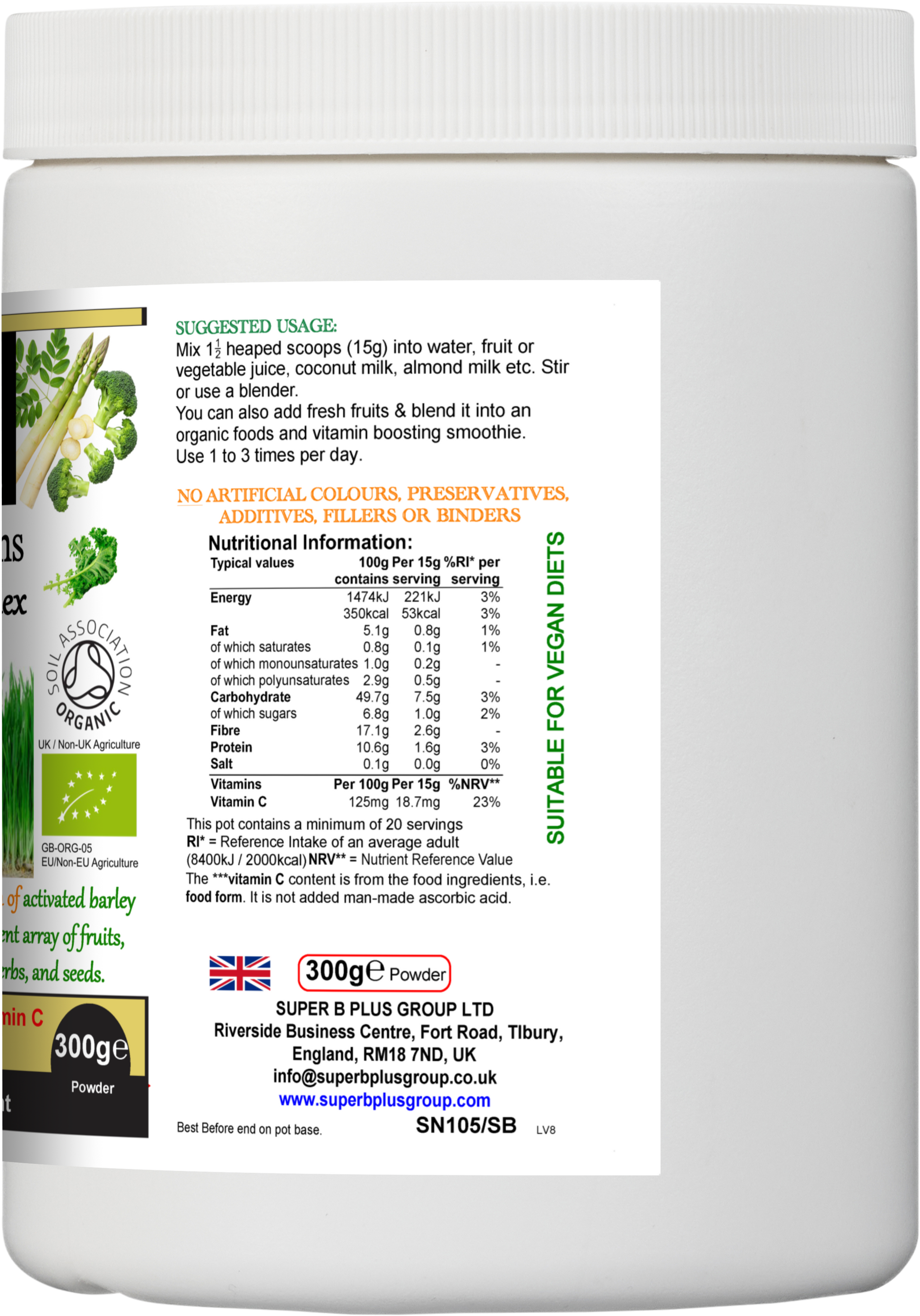 Super Greens Protein Complex-3