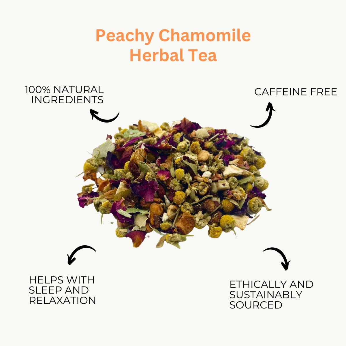 Peachy Chamomile - Loose Leaf-2