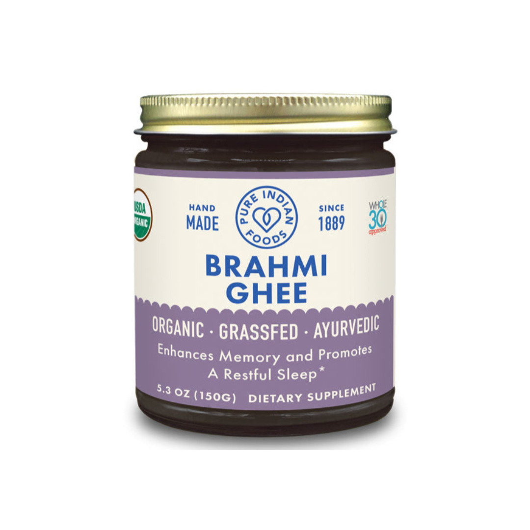 Brahmi Ghee | Ayurvedic Herbal Ghee for Clarity, Focus & Mental Calm-0