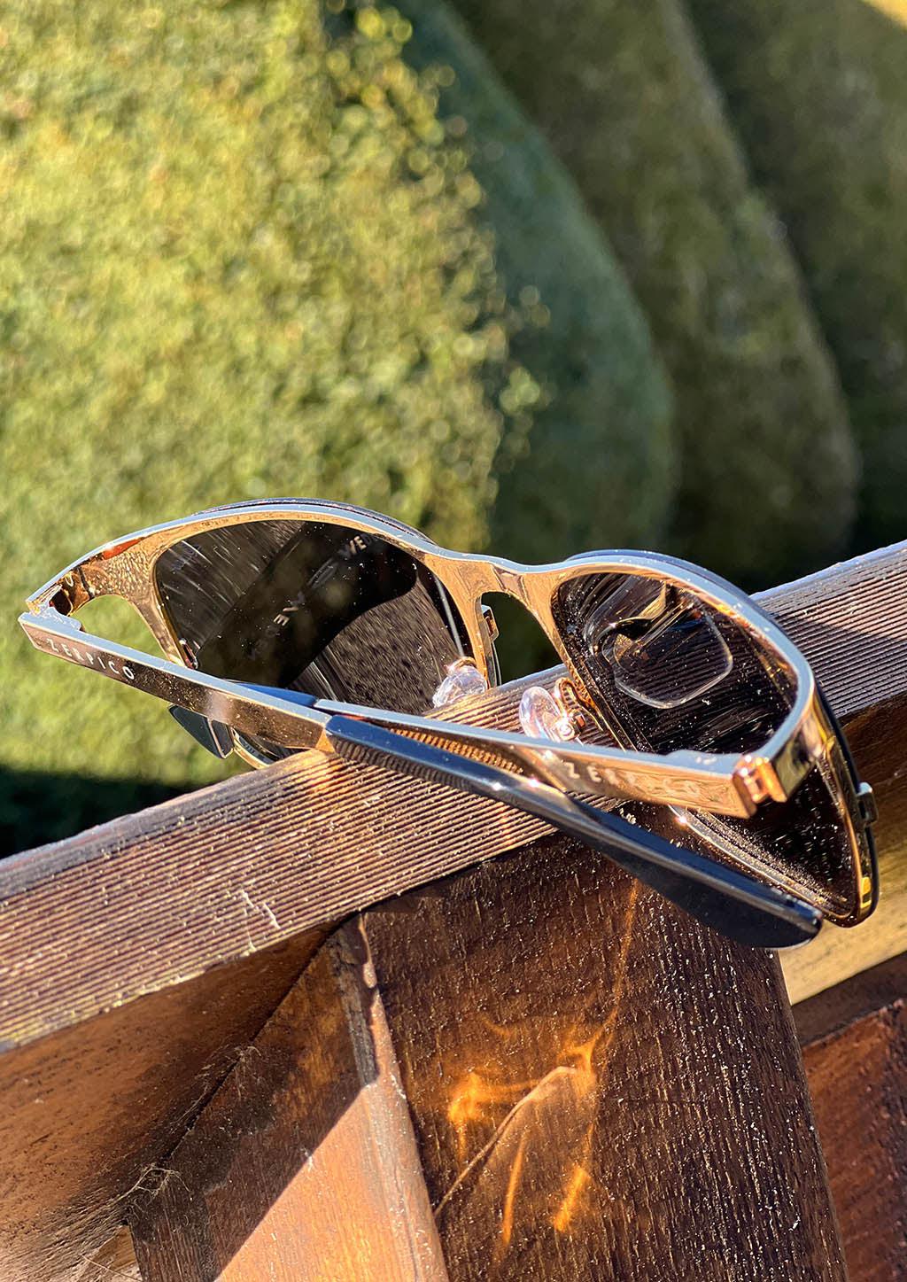 Titanium Wayfarer Sunglasses - V2 - 24K GOLD Plated