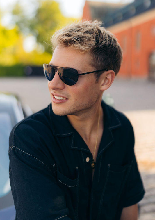 Titanium Aviators - V2 - Changeable Lenses